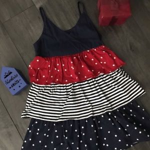 🇺🇸 Red White Blue Stars & Stripes  Dress
